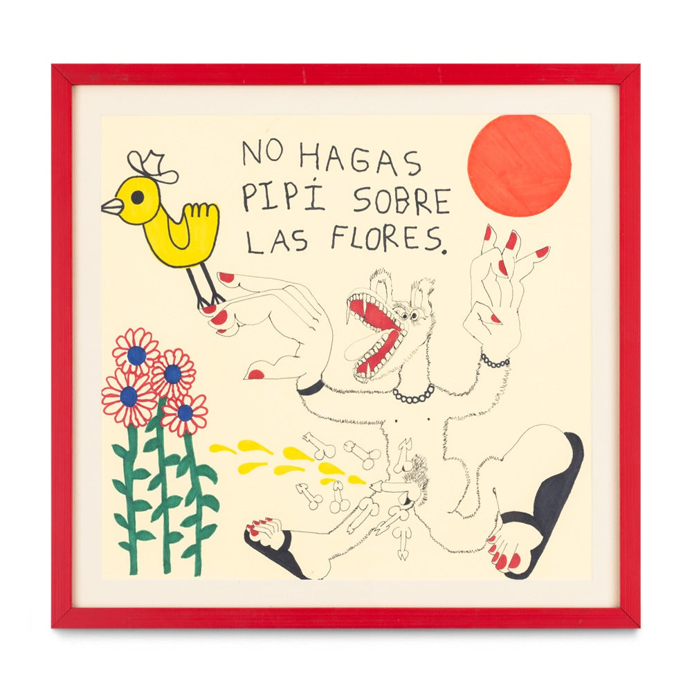 No Hagas Pipí Sobre Las Flores