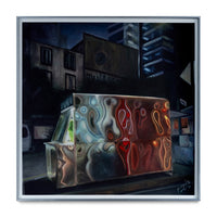 Puesto Metálico De Noche Small Print