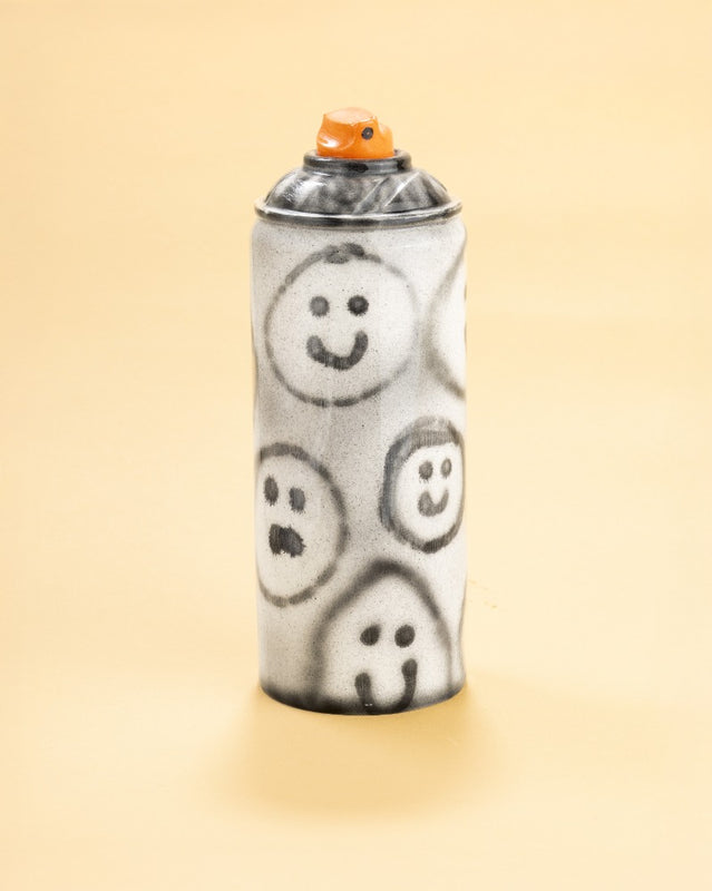 Smiley Graff Ceramic Can, 2025